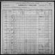 1900 US census for Marcus D. Lounsberry and family (grandfather and grandson) living next door to each other.