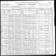 1900 census for Bernard F. Wait and family