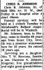 Seattle Times Obituary for Chris B. Johnson
June 15, 1958