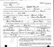 marriage certificate for Ramon Rime and Laura Van Deventer