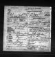 Death certificate for John Nelson Blackburn