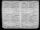 Marriage record for Carl Duffey and Carol Mayberry