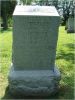 Christian Frederich Loeffler and Rebecca Jacobine headstone