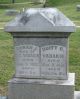 Headstone for Duitt C. Vadakin and wife Sarah