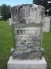 Headstone for Sarah Galloway Dulmage